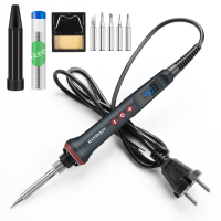 Handskit 90W LED Digital Soldering Iron kit 110V/22V Adjust Temperature Electrical Soldering Iron 4 wire Core Welding Tools