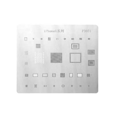 Green 19 pcs full set IC Chip BGA Reballing Stencil Kits for iPhone XS MAX XR 8p 7 6s 6 SE 5S 5C 5 4S iPad high quality