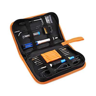 Green 60W 110V Soldering Iron Kit with Temperature Control Electric Solder Irons Welding Repair Tool Long Life Welding Tool Kit