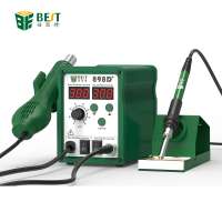 BEST-898D+ Automatic 700W 2 In 1 digital ESD Hot Air Gun Soldering Station Welding